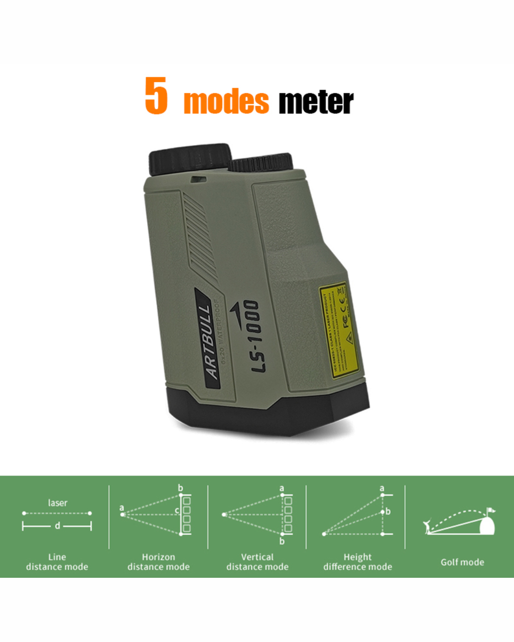 Laser Rangefinder 1000LS